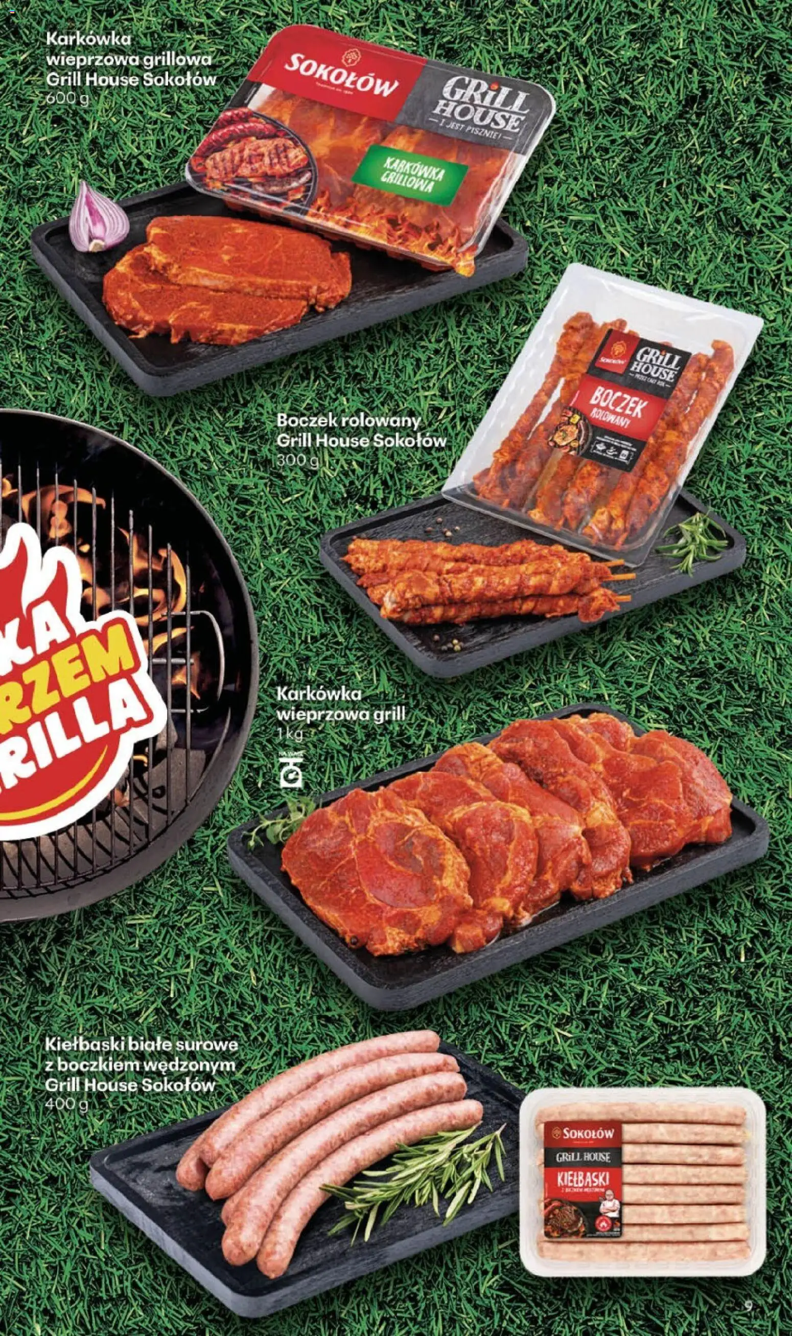 Delikatesy Centrum gazetka od 16.07.2026 | Strona: 9 | Produkty: Karkówka, Karkówka wieprzowa, Grill, Boczek