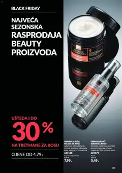 Katalog Avon 11/2026 - Pregled kataloga iz trgovine Avon, vrijedi od 01.11.2026 | Stranica: 171 | Proizvodi: Serum za kosu, Maska za kosu, Maska