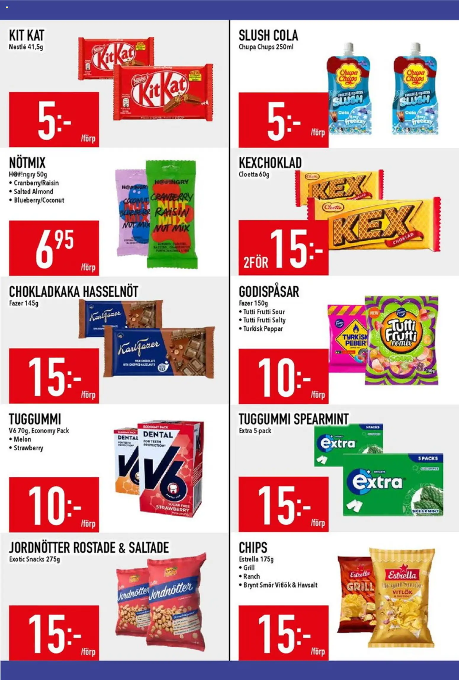 Matdax reklamblad aktuell från 21/09/2026 | Sida: 19 | Produkter: Chokladkaka, Smör, Vitlök, Melon