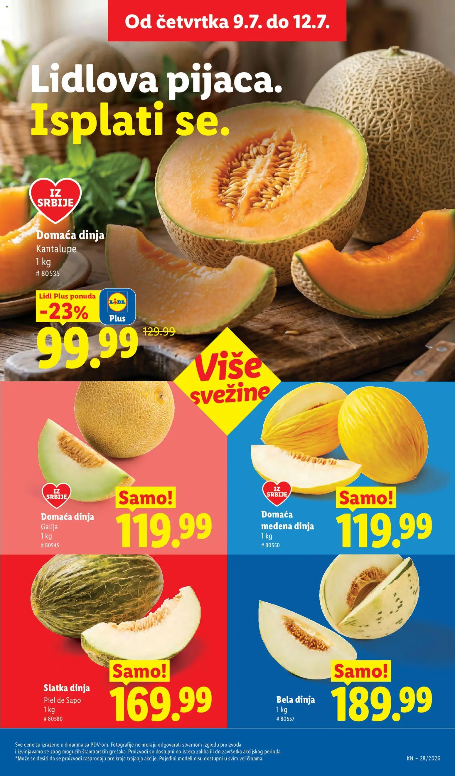Lidl katalog - važi od 09.07.2026 | Strana: 19