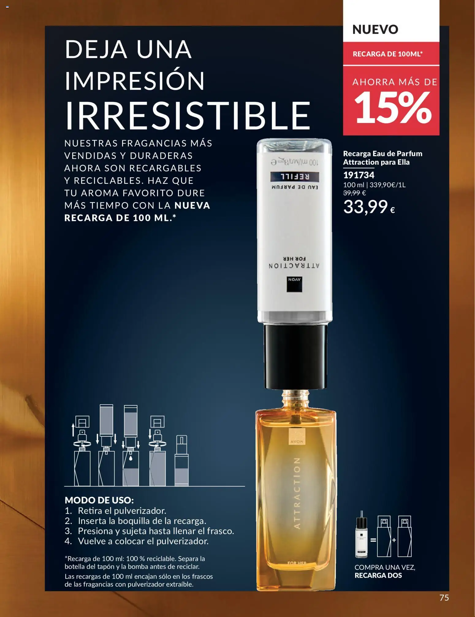 Catálogo AVON campaña 6 │ válido desde el 01.06.2026 | Página: 75 | Productos: Perfume, Eau de parfum