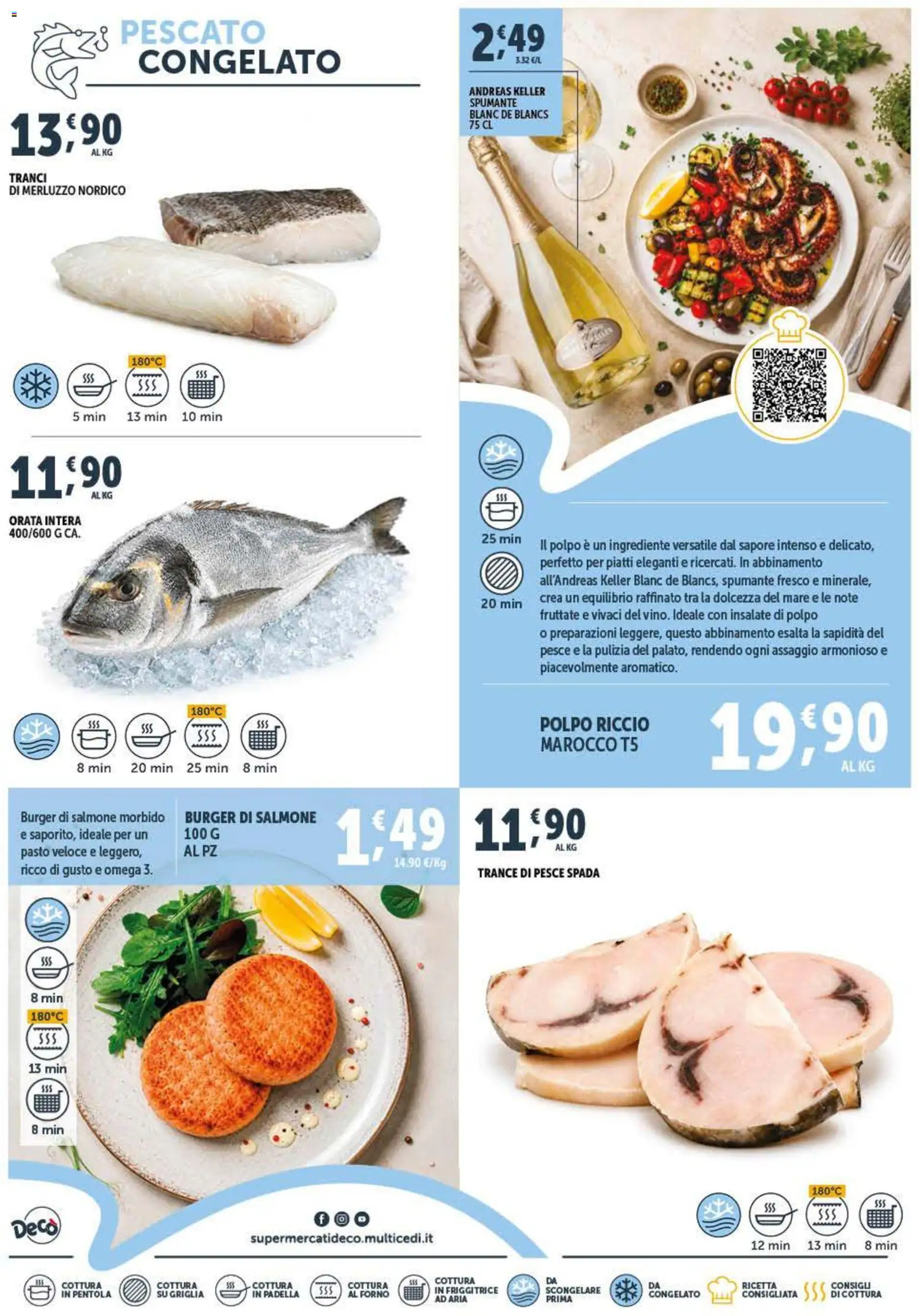 Volantino Decò del 08.06.2026 | Pagina: 2 | Prodotti: Friggitrice ad aria, Pesce, Friggitrice, Pesce spada