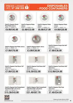 Preview of Booker Wholesale - spring catering news 2026 valid from 22.05.2026 | Page: 93