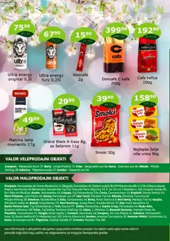 Valor katalog - pregled Valor kataloga - važi od 16.05.2026 | Strana: 4 | Proizvode: Smoki, Doncafe, Kafa, Nescafé
