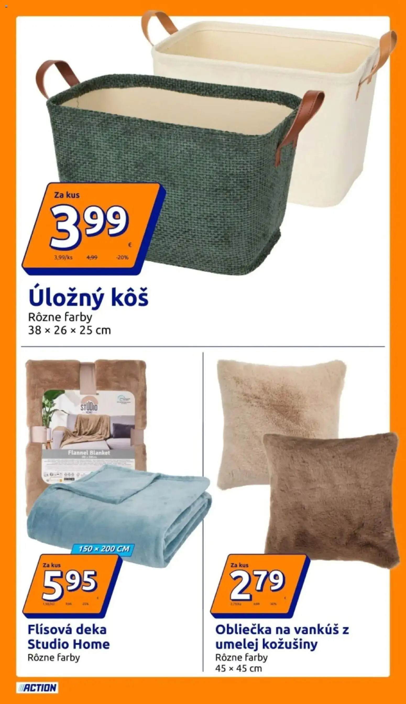 Action aktuálny leták od 26.08.2026 » aktuálna akcia | Strana: 17 | Produkty: Vankúš, Kôš