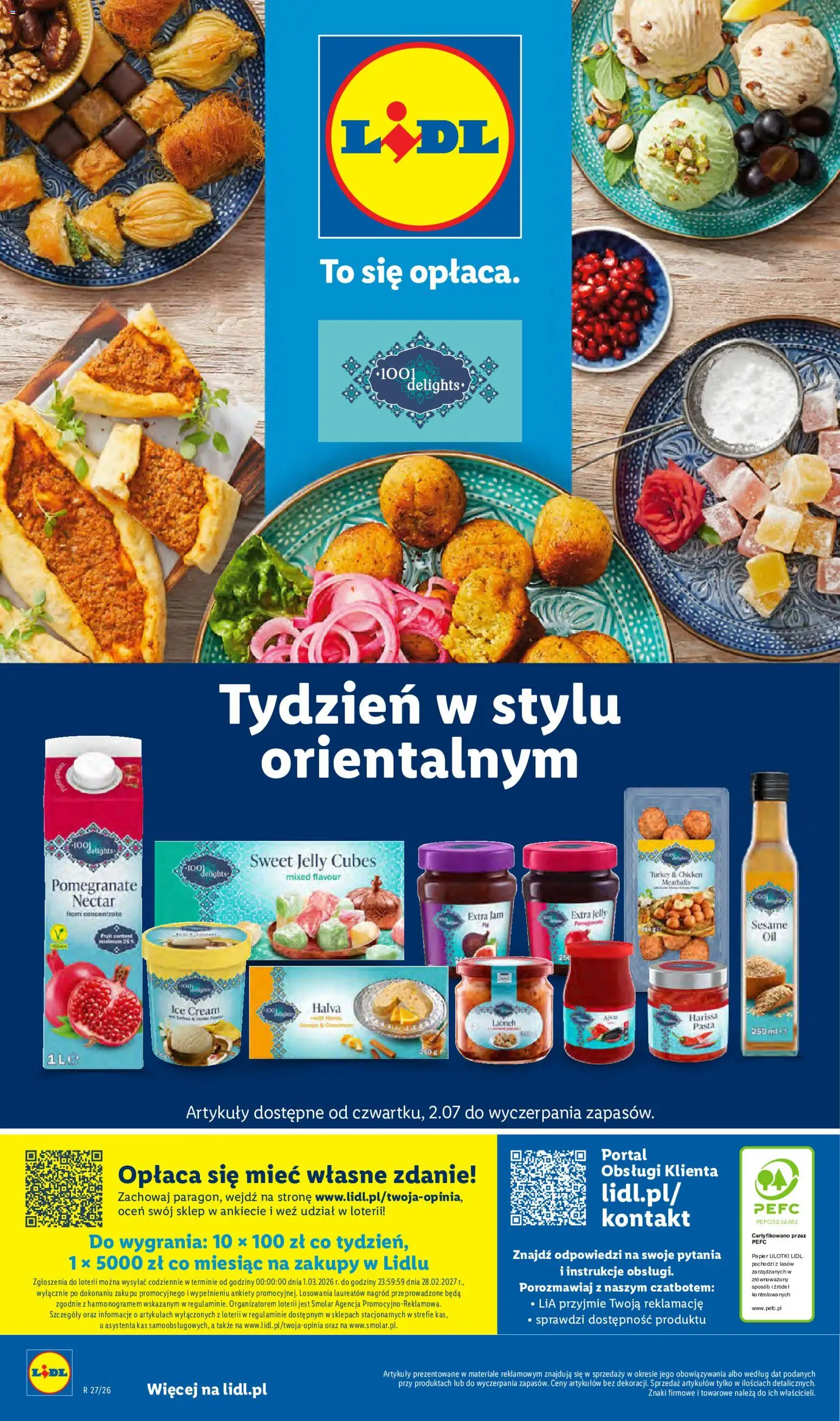 Lidl Polsko katalog od 29.06.2026 | Strana: 50 | Produkty: Halva, Harissa pasta