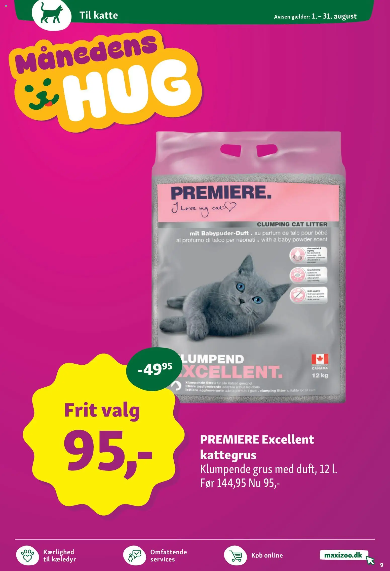 Maxi Zoo tilbudsavis – gyldig fra 01/08/2026 | Side: 9