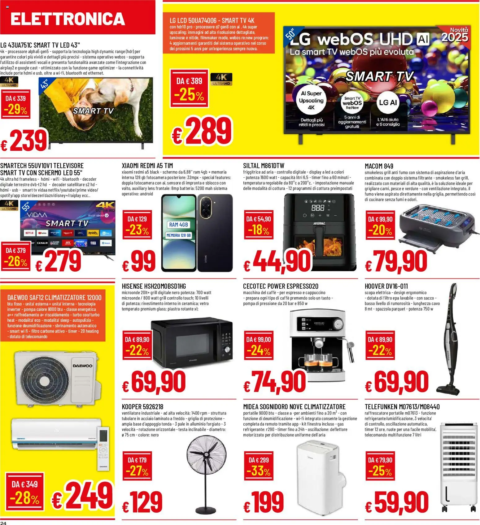 Volantino Galassia del 25/06/2026 | Pagina: 24 | Prodotti: Xiaomi, Scopa, Fan, Batteria