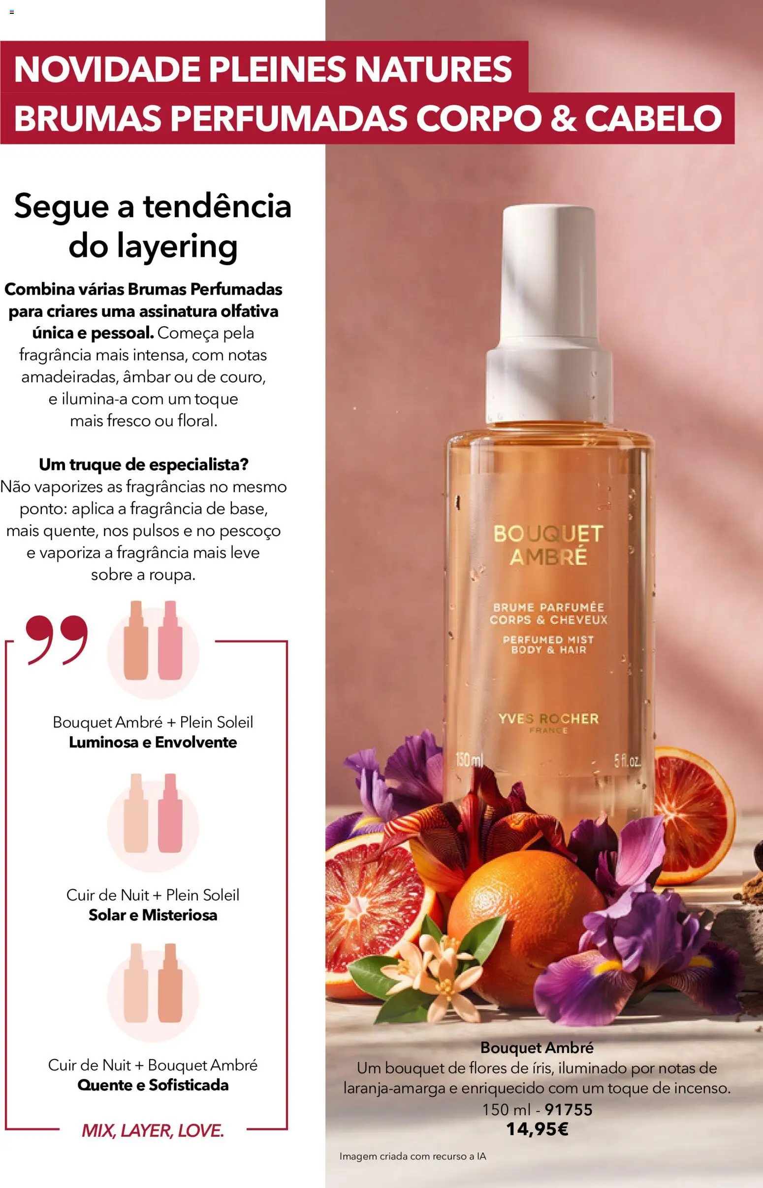 Yves Rocher Catálogo 12 │ válido de 24/09/2026 | Página: 74 | Produtos: Flores, Fragrância