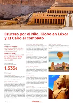 Vista previa Halcón Viajes Egipto válido desde el 01.07.2025 | Página: 18 | Productos: Té, Navegación