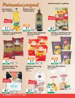 KTC Katalog - Pregled kataloga iz trgovine KTC, vrijedi od 27.05.2026 | Stranica: 14 | Proizvodi: Maslinovo ulje, Rezanci, Brašno, Curry