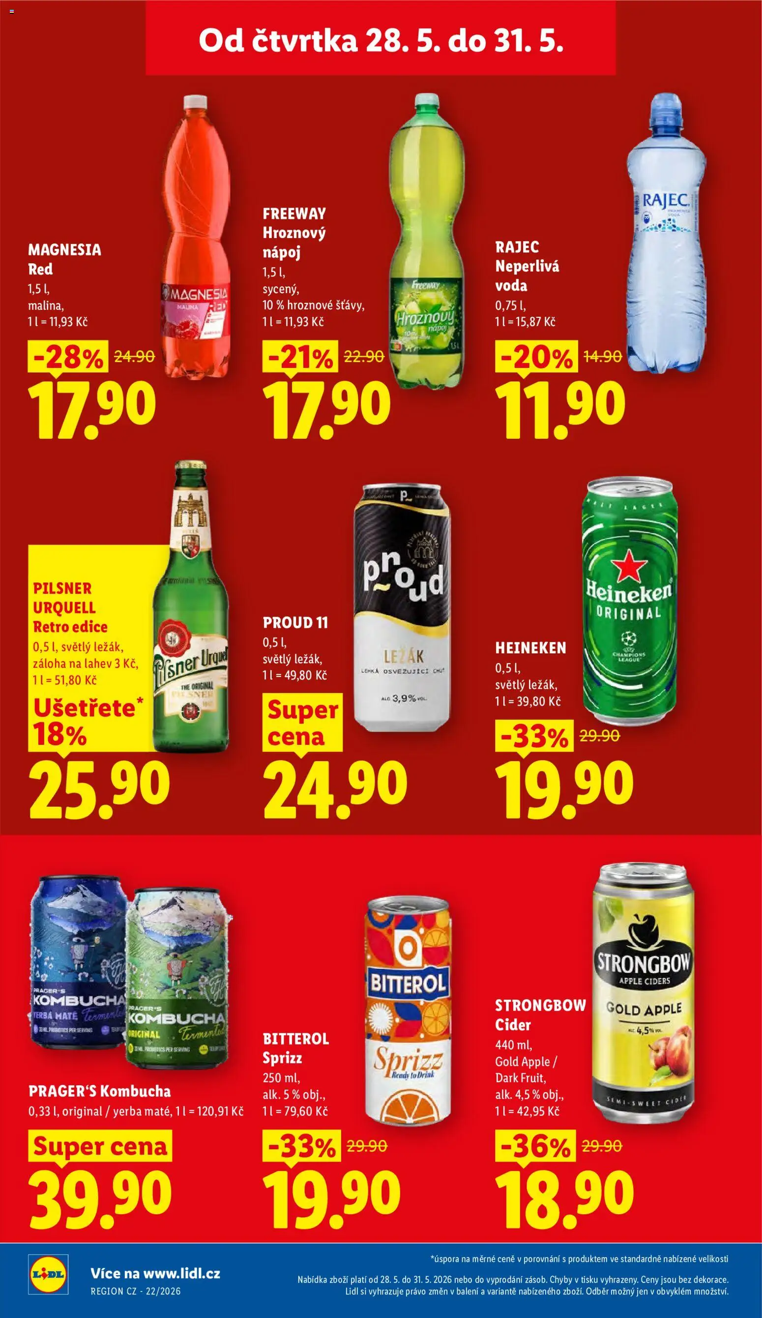Lidl leták od 28.05.2026 | Strana: 24 | Produkty: Yerba mate, Spritz, Apple, Magnesia Red