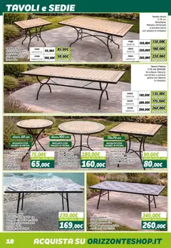 Anteprima del volantino Orizzonte volantino Arredo Giardino valido a partire dal 24/04/2026 | Pagina: 18