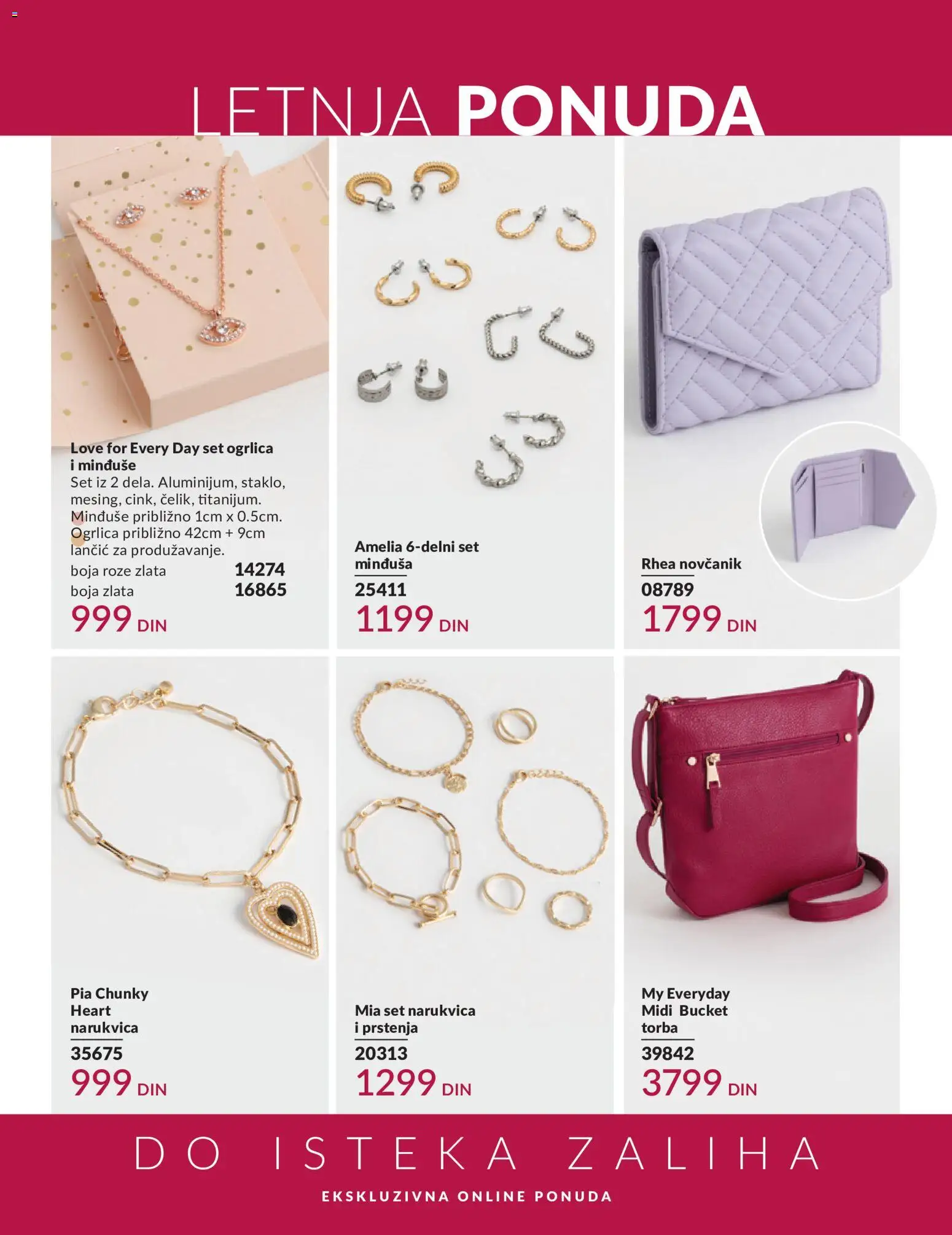 AVON katalog - važi od 01.06.2026 | Strana: 211 | Proizvode: Novčanik, Torba