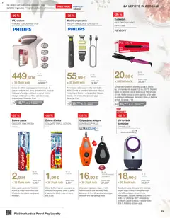 Petrol katalog akcije – veljaven od 01.04.2026 | Stran: 23 | Izdelki: Kodralnik, Prevleka, Zobna pasta, Zobna scetka
