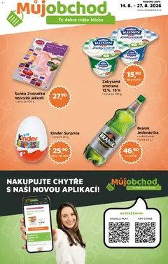 Náhled letáku Můj obchod leták od 14.08.2026
