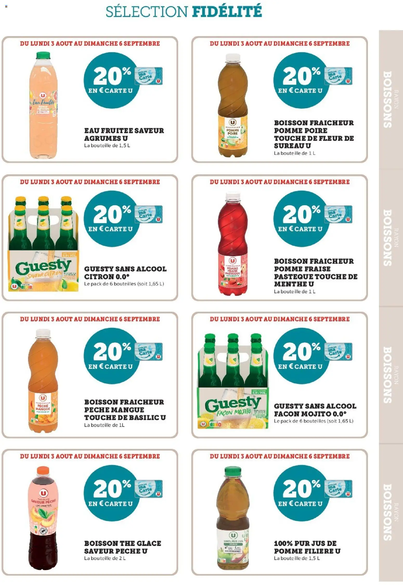 {H1} | Page: 29 | Produits: Alcool, Poire, Pomme, Thé glacé