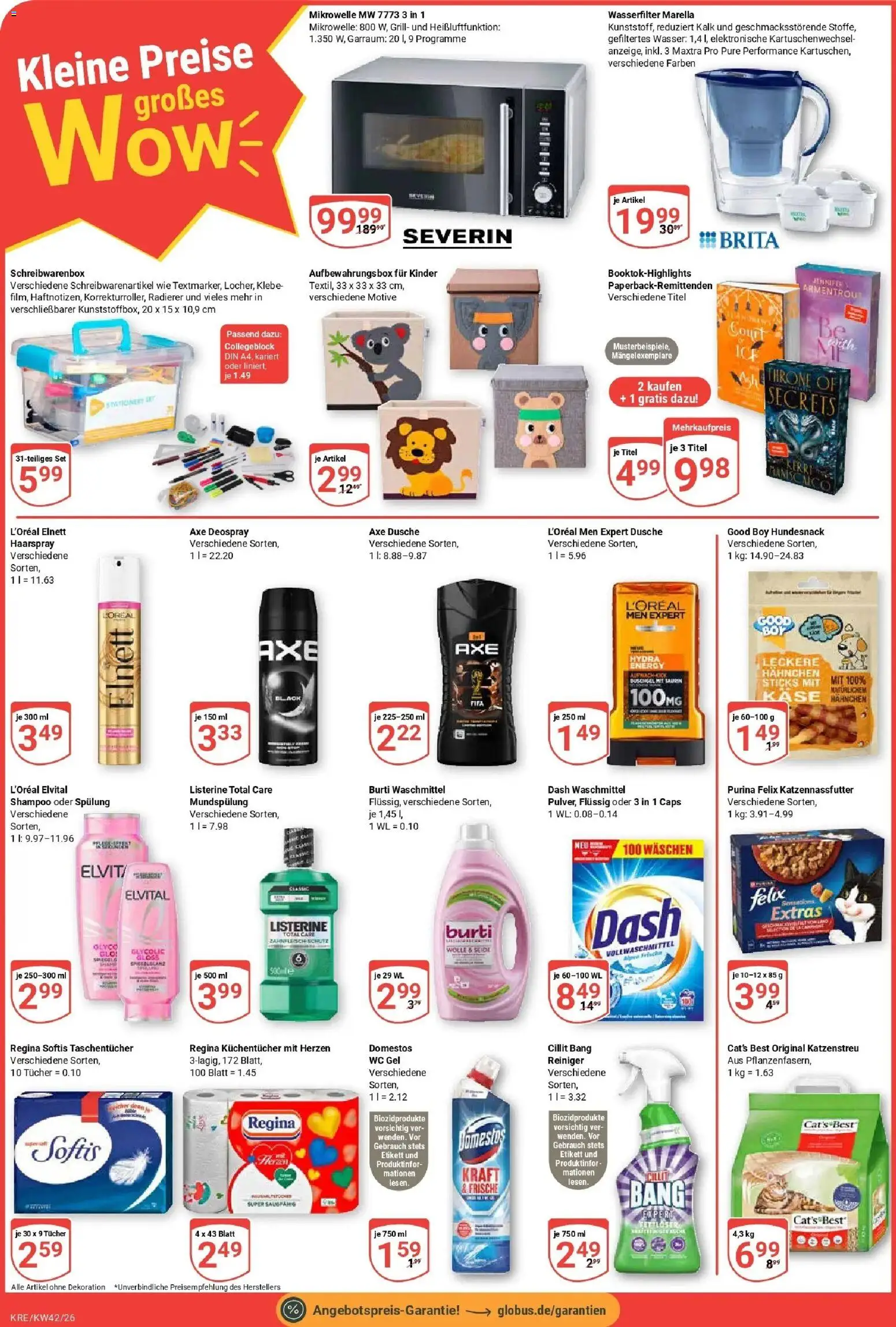 Globus Prospekt Krefeld (ab 12.10.2026) » Angebote online | Seite: 5 | Produkte: Grill, Hahnchen, Kalk, Listerine