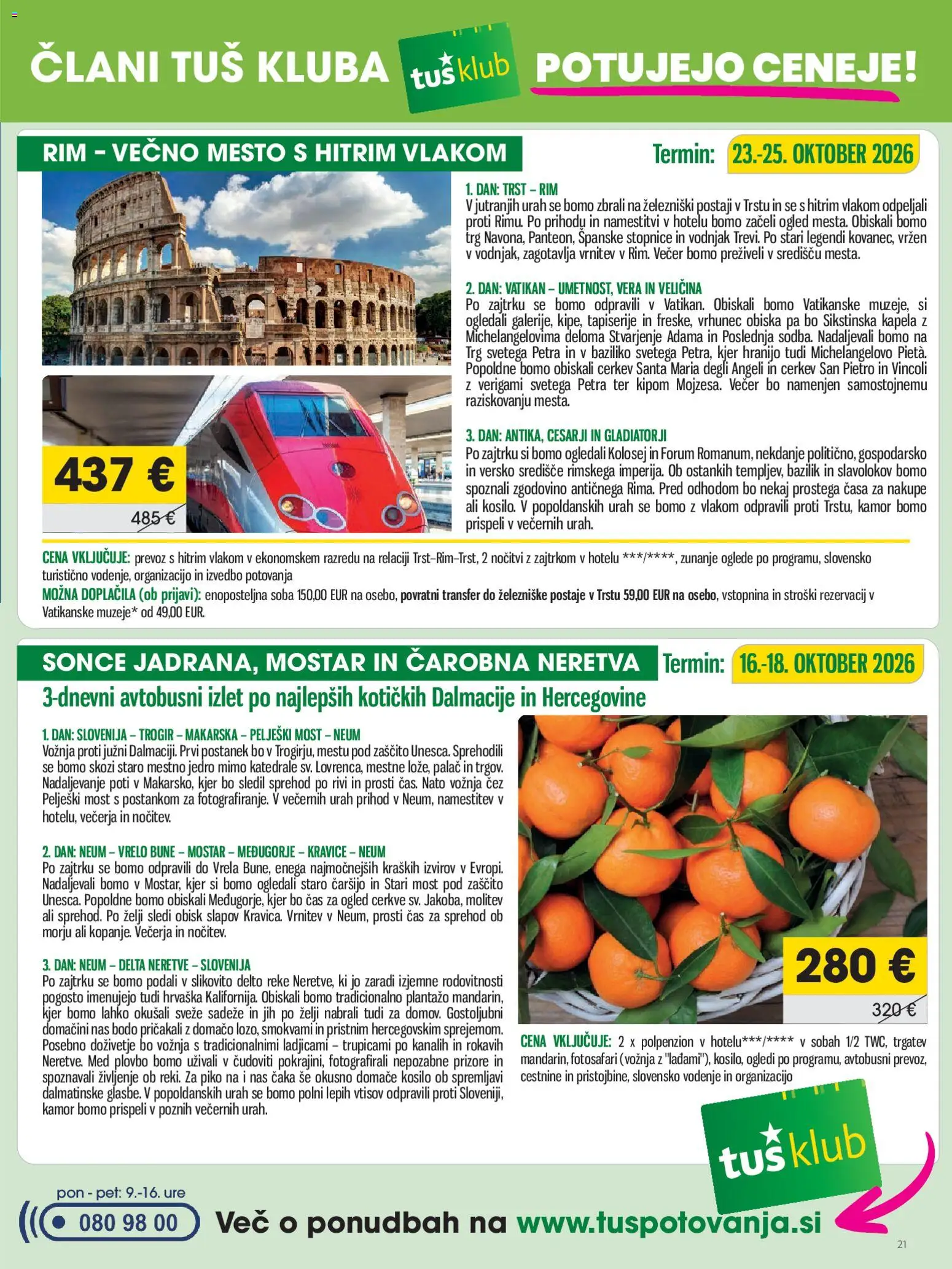 Novi Tuš katalog ponudbe – veljaven od 03.07.2026 | Stran: 21 | Izdelki: Stopnice