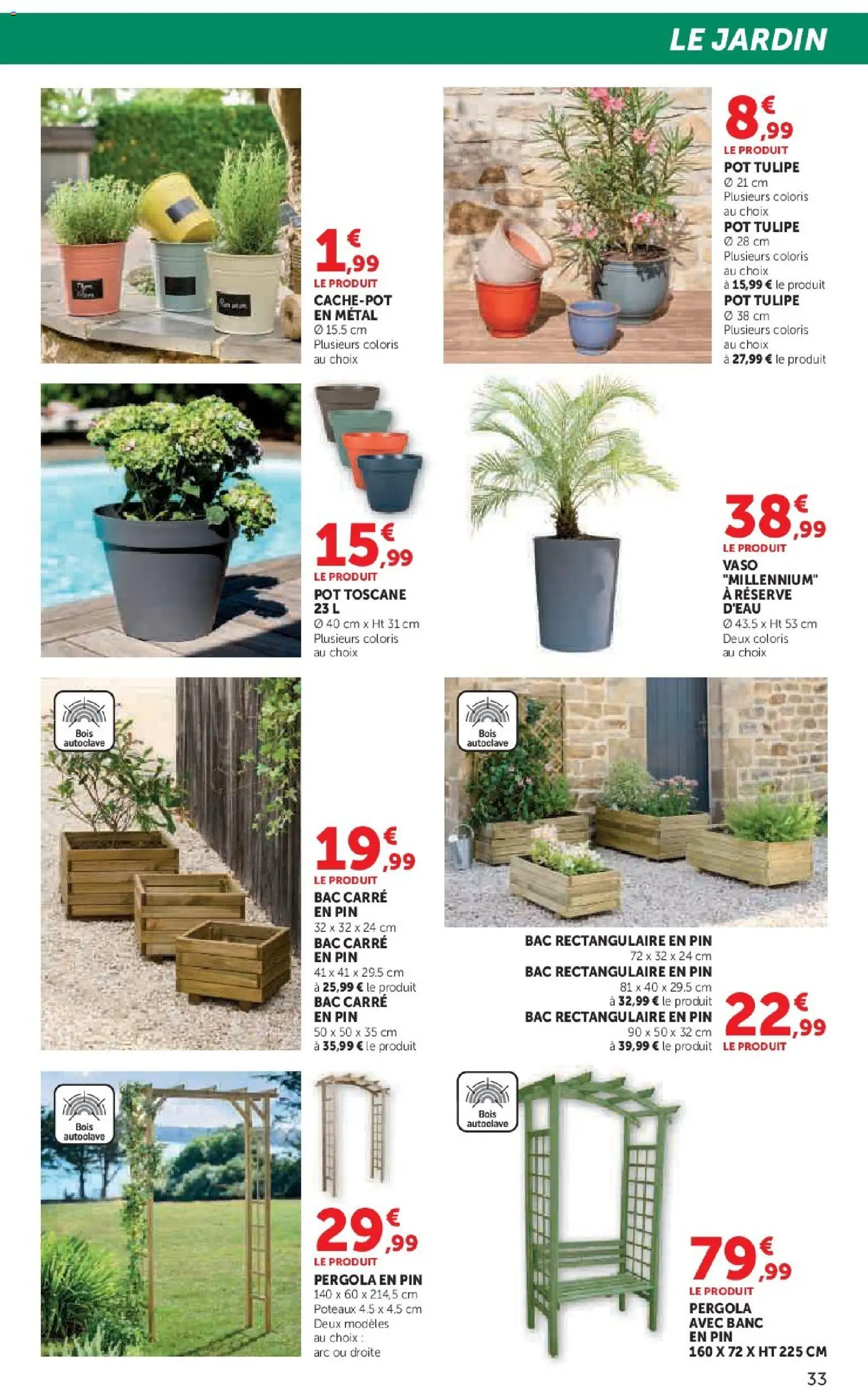 {H1} | Page: 33 | Produits: Pergola