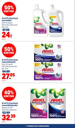 Makro folder - Non food - Voorbeeld van een folder van Makro, geldig van 09-09-2026 | Pagina: 28 | Producten: Wasmiddel, Wasmiddelpoeder