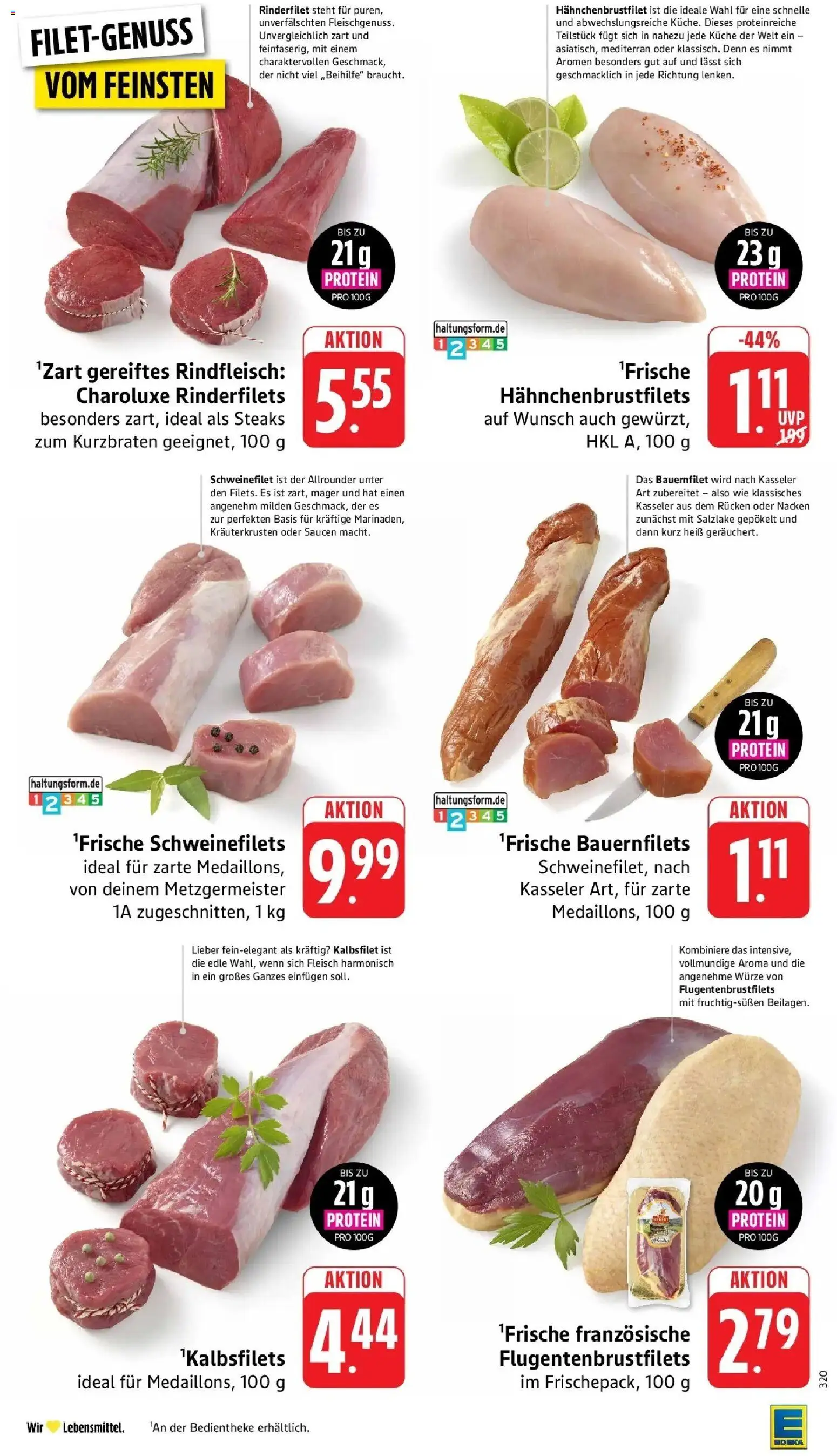 Edeka Prospekt Steinfeld (ab 28.09.2026) » Angebote Online | Seite: 6 | Produkte: Küche, Schweinefilet, Rindfleisch, Fleisch
