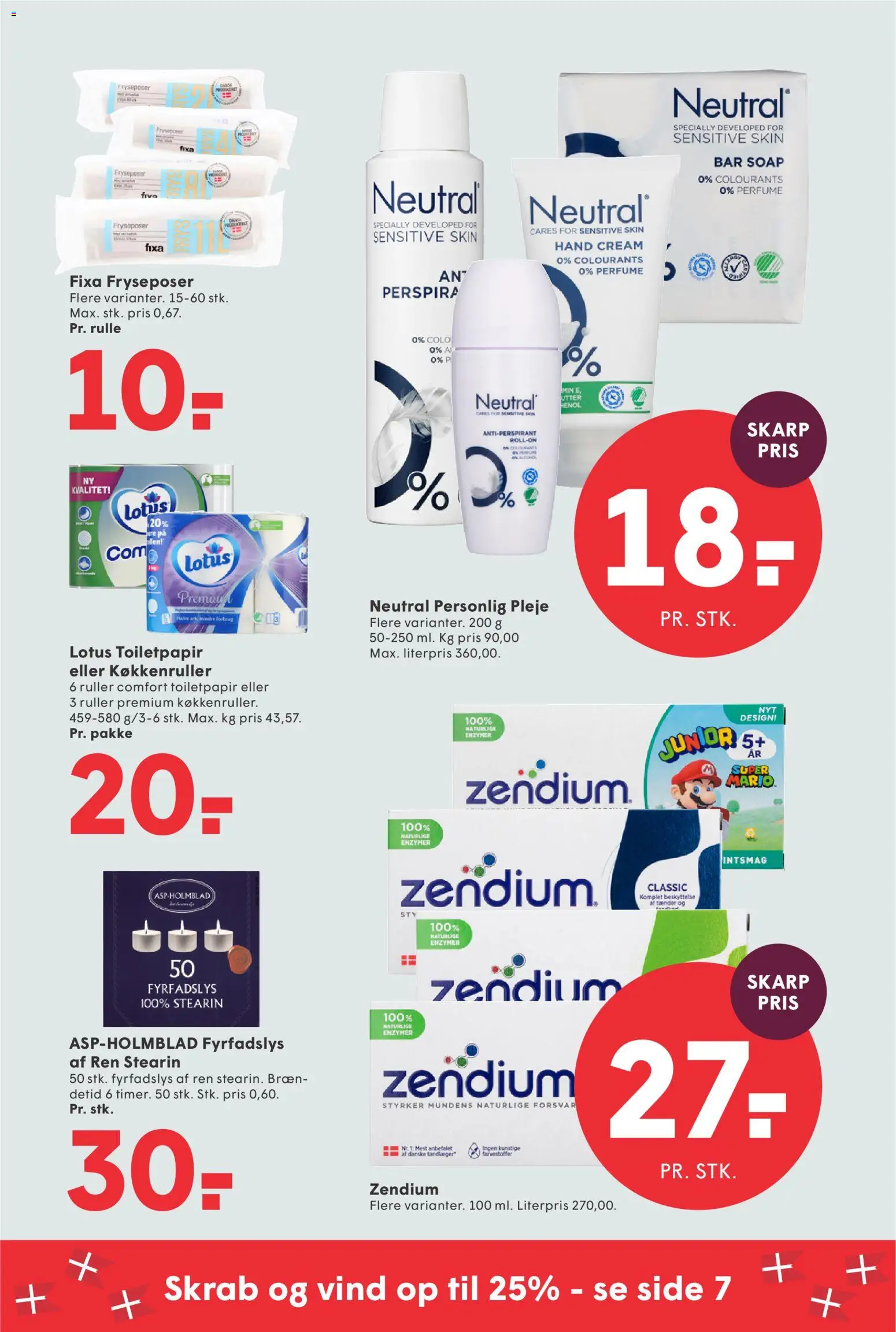 Spar tilbudsavis – gyldig fra 25/09/2026 | Side: 28 | Produkter: Antiperspirant