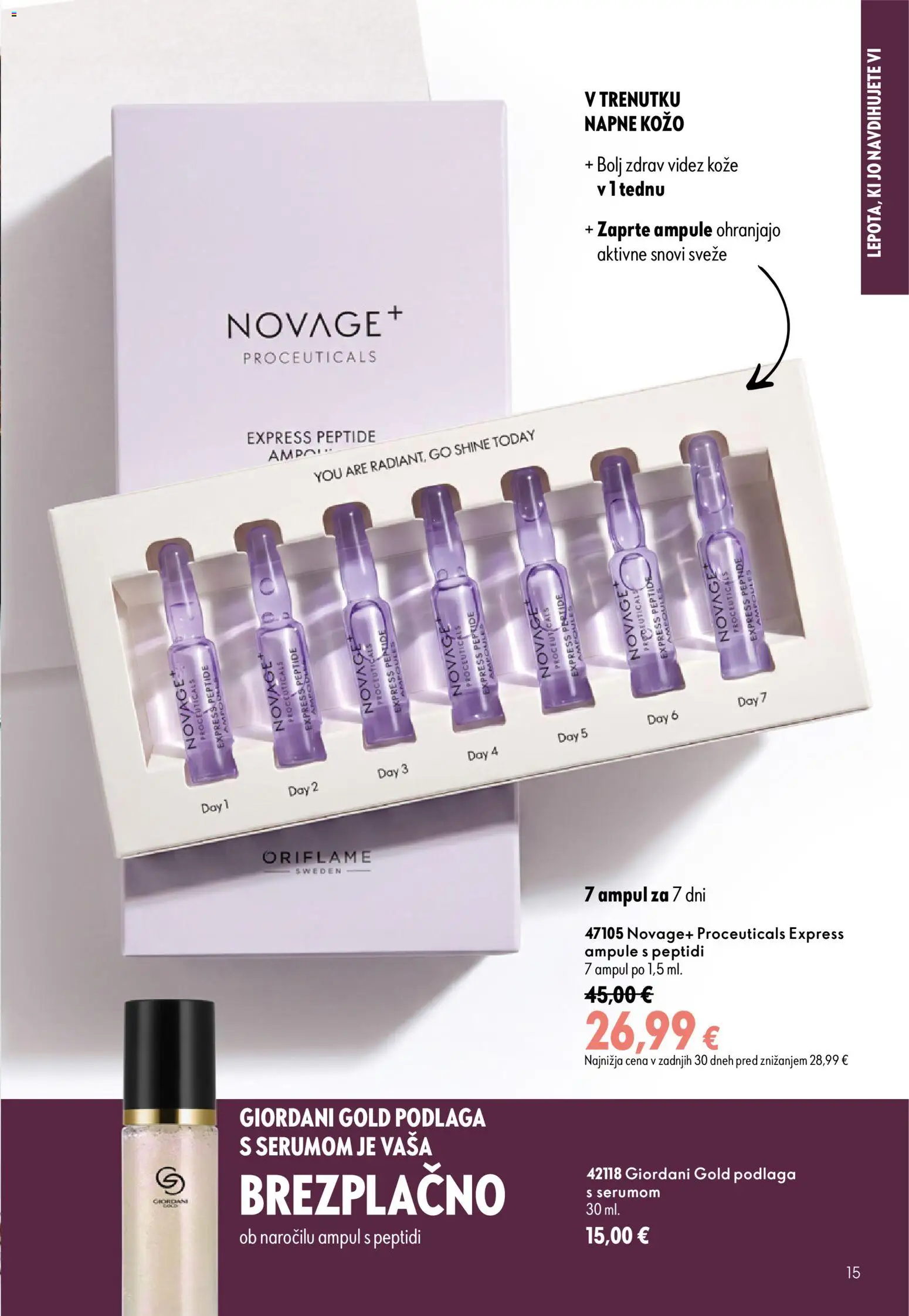 Novi Oriflame katalog ponudbe – veljaven od 16.09.2026 | Stran: 15