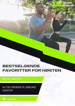 Forhåndsvisning av XXL kundeavis gyldig fra 22/09/2026