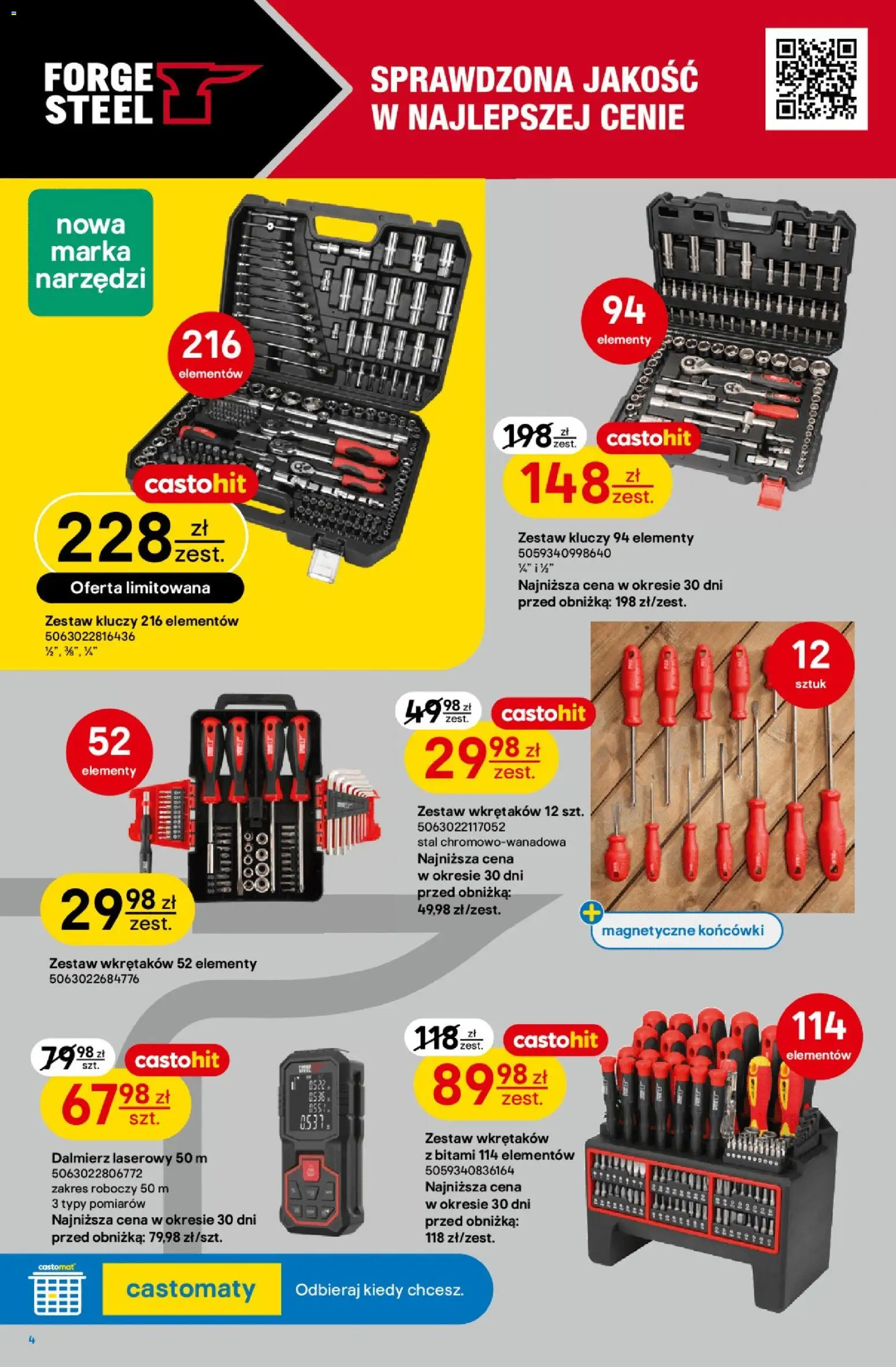 Castorama gazetka od 29.07.2026 | Strona: 4 | Produkty: Dalmierz laserowy