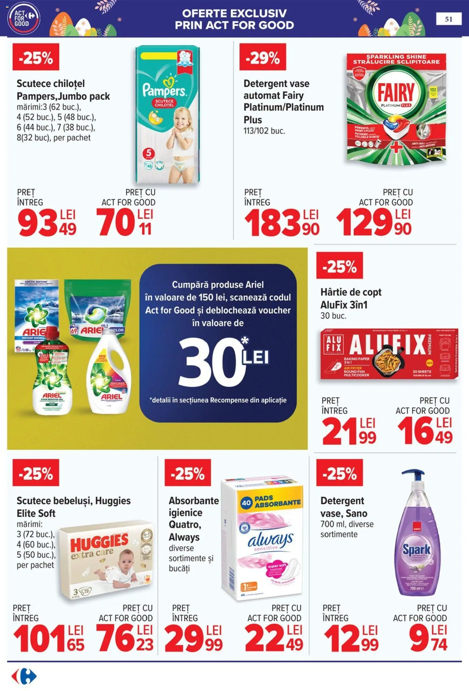 Noul catalog Carrefour – valabil de la 06.04.2026 | Pagină: 53 | Produse: Fond de ten, Exfoliant, Pudră, Cremă