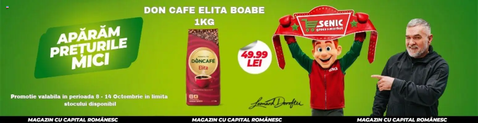 Noul catalog Senic – valabil de la 12.10.2026 | Pagină: 2 | Produse: Mici, Doncafe