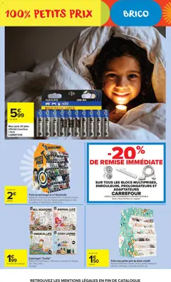 Carrefour Market - Prévisualisation de Carrefour Market 100% petits prix valide à partir de 25/08/2026 | Page: 15 | Produits: Coloriage, Thermomètre, Masque, Cahier