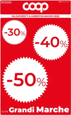 Anteprima del volantino COOP volantino Sicilia valido a partire dal 07.05.2026