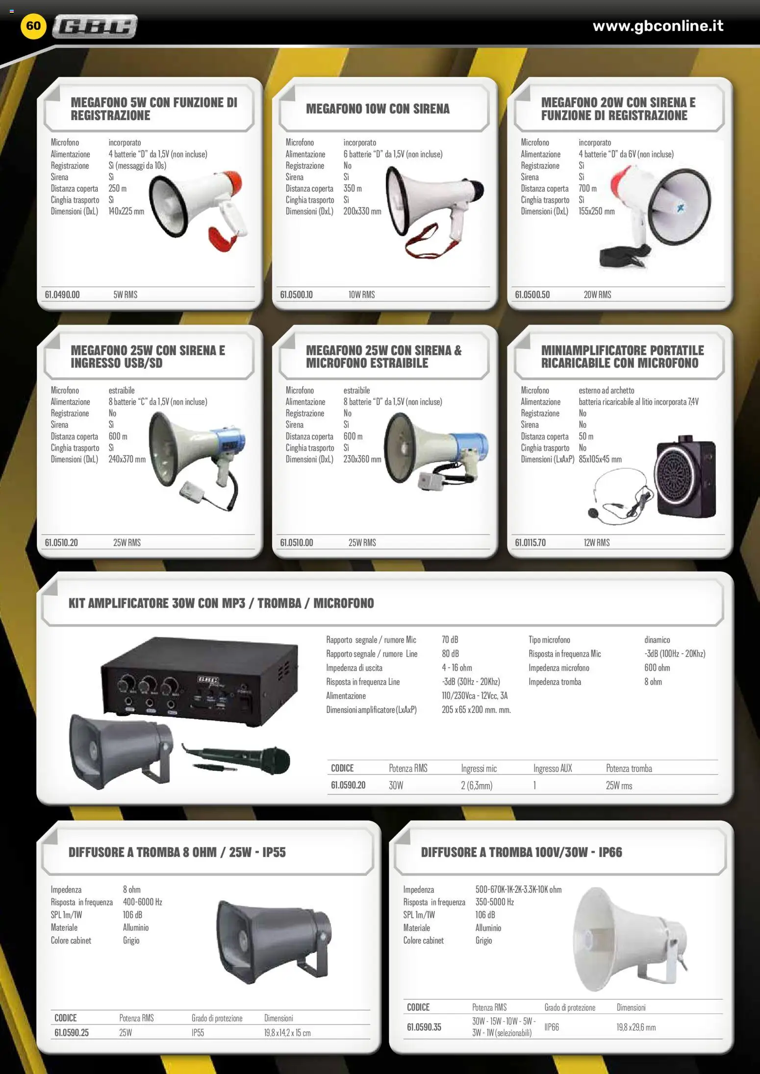 Volantino GBC del 06.02.2026 | Pagina: 60 | Prodotti: MP3, Coperta, Batteria, Batterie