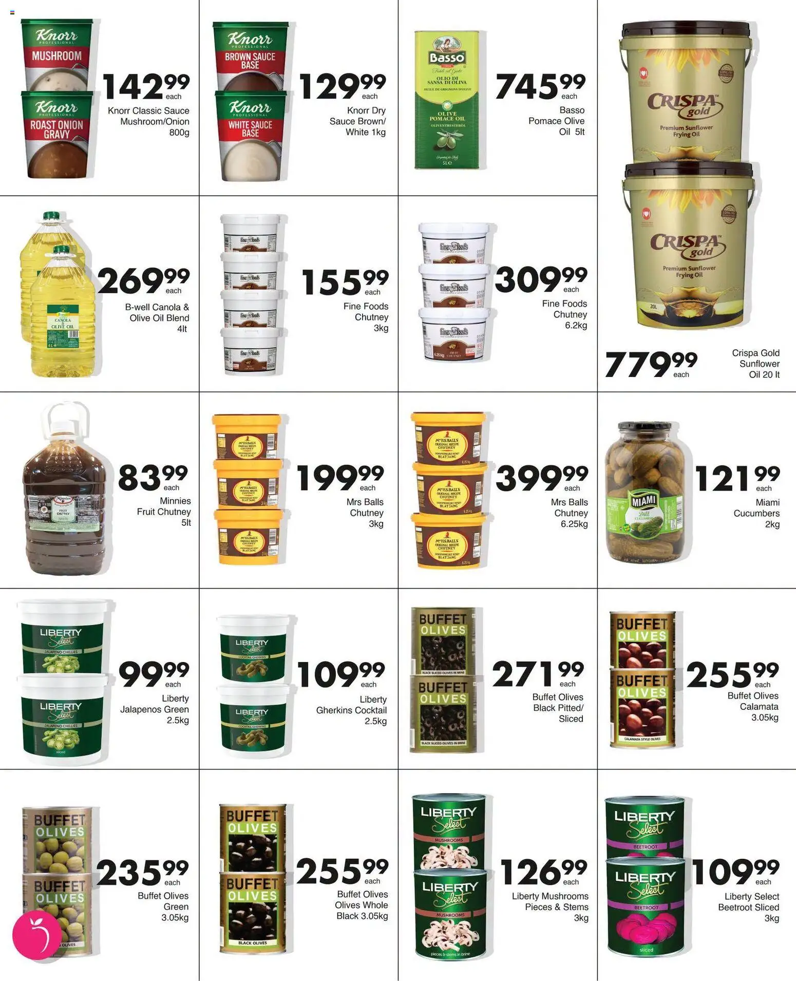 New Save catalogue – valid from 07/09/2026 | Page: 9 | Products: Mushrooms, Frying oil, Chutney, Sauce