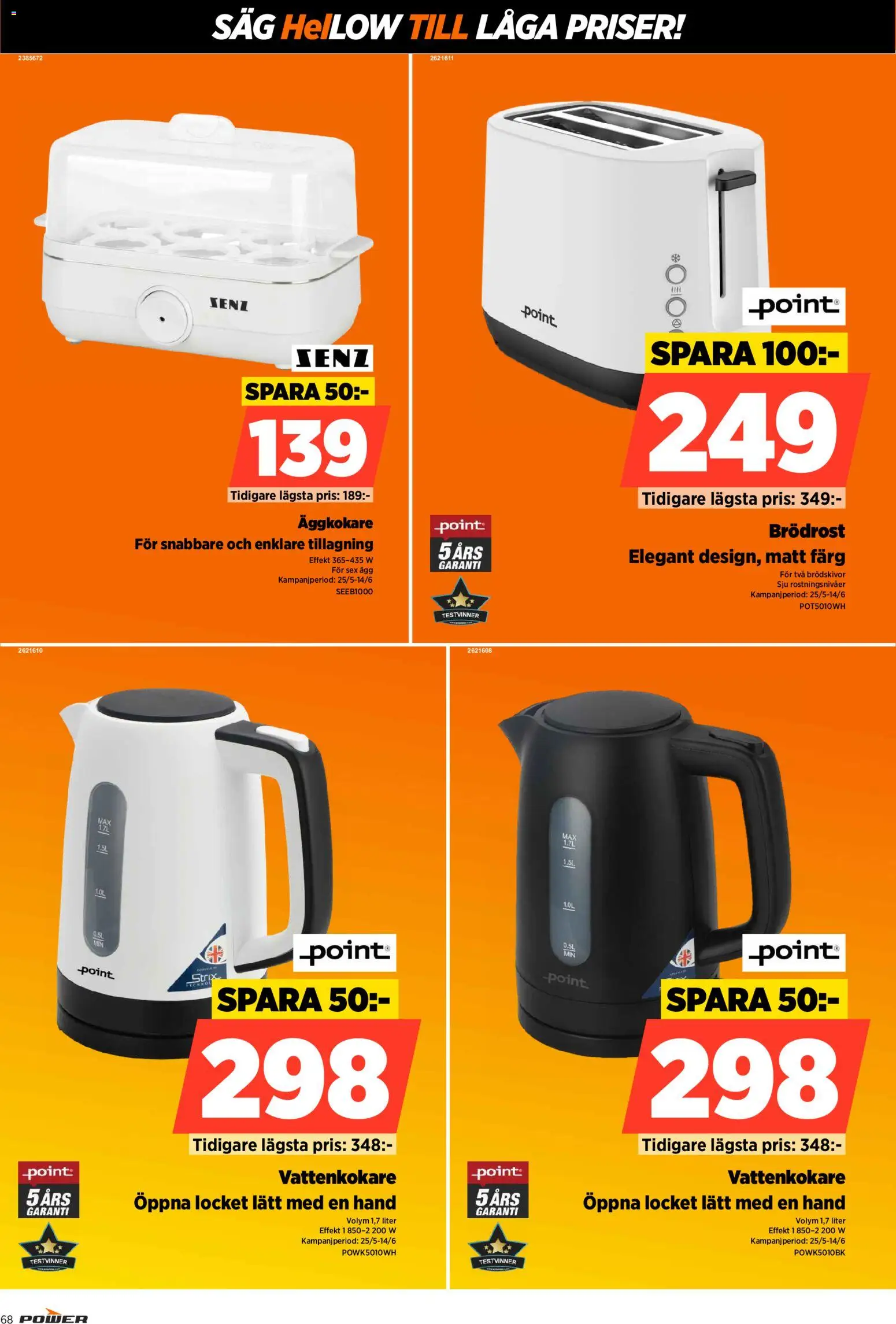 Power reklamblad aktuell från 25.05.2026 | Sida: 68