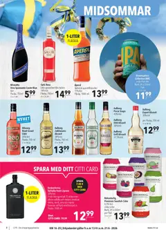 CITTI Markt Schweden-Werbung ab 13.04.2026 gültig | Seite: 2 | Produkte: Vivo, Grill, Likör, Aperol