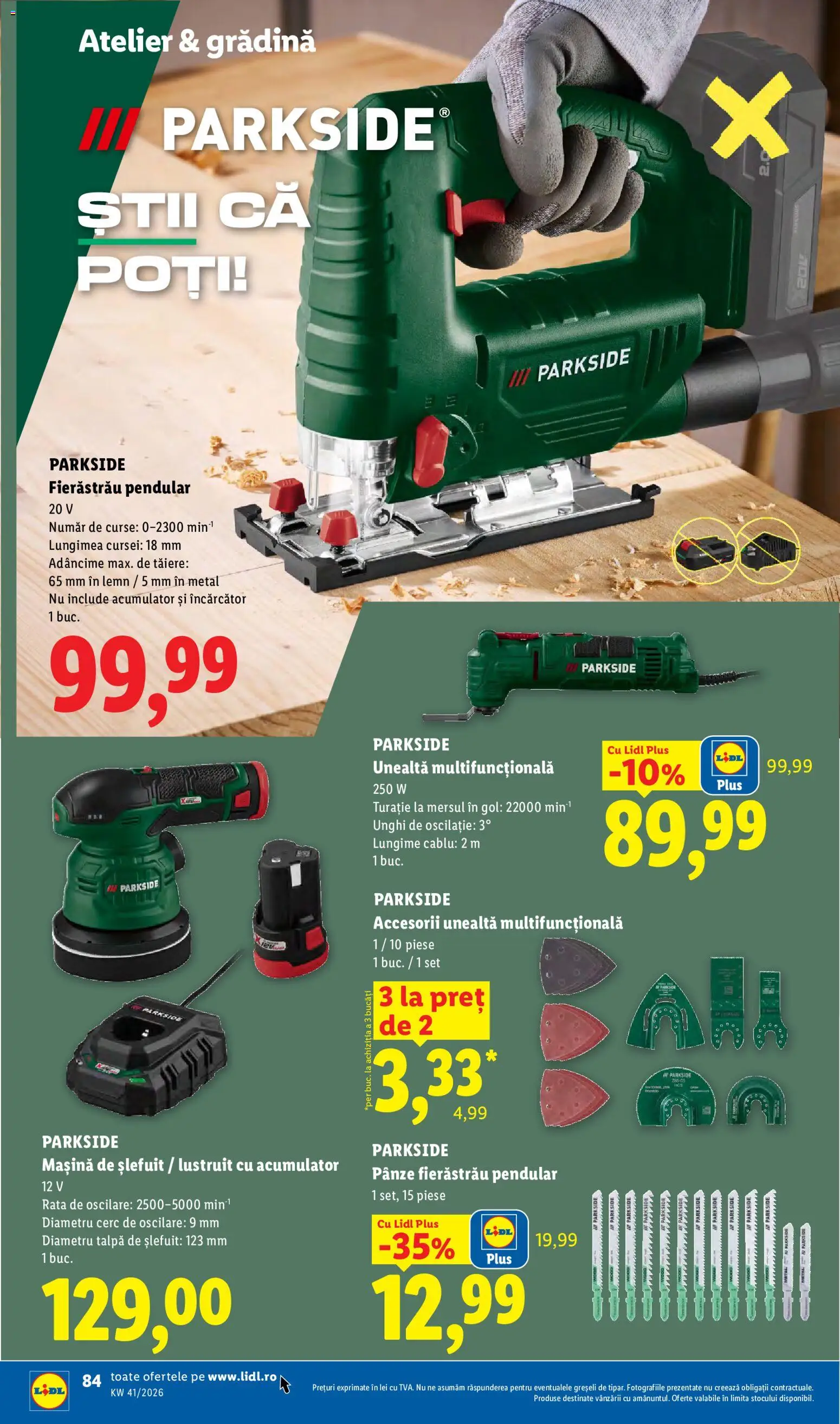 Noul catalog Lidl – valabil de la 05.10.2026 | Pagină: 84