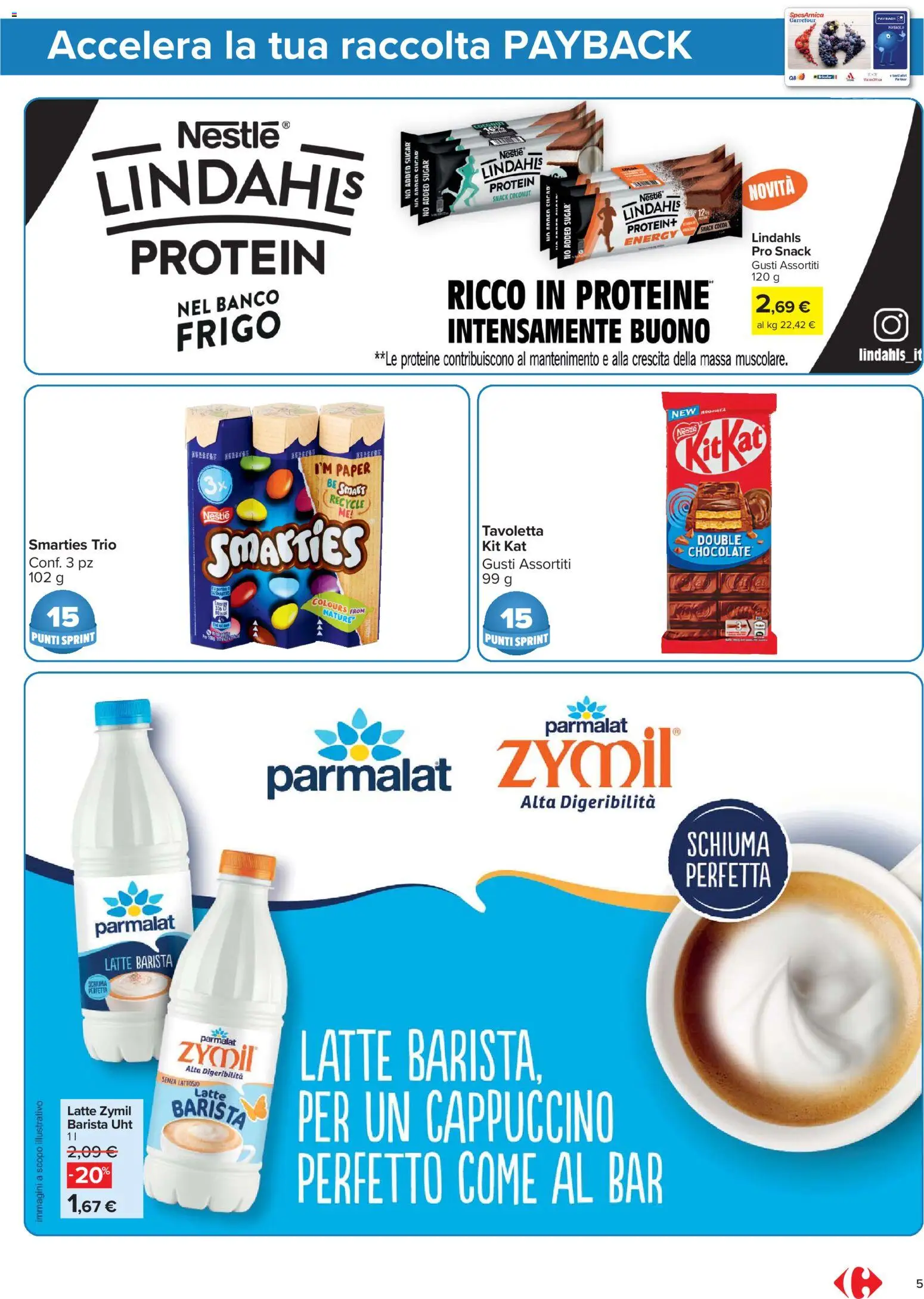 Volantino Carrefour del 24/07/2026 | Pagina: 5 | Prodotti: Latte