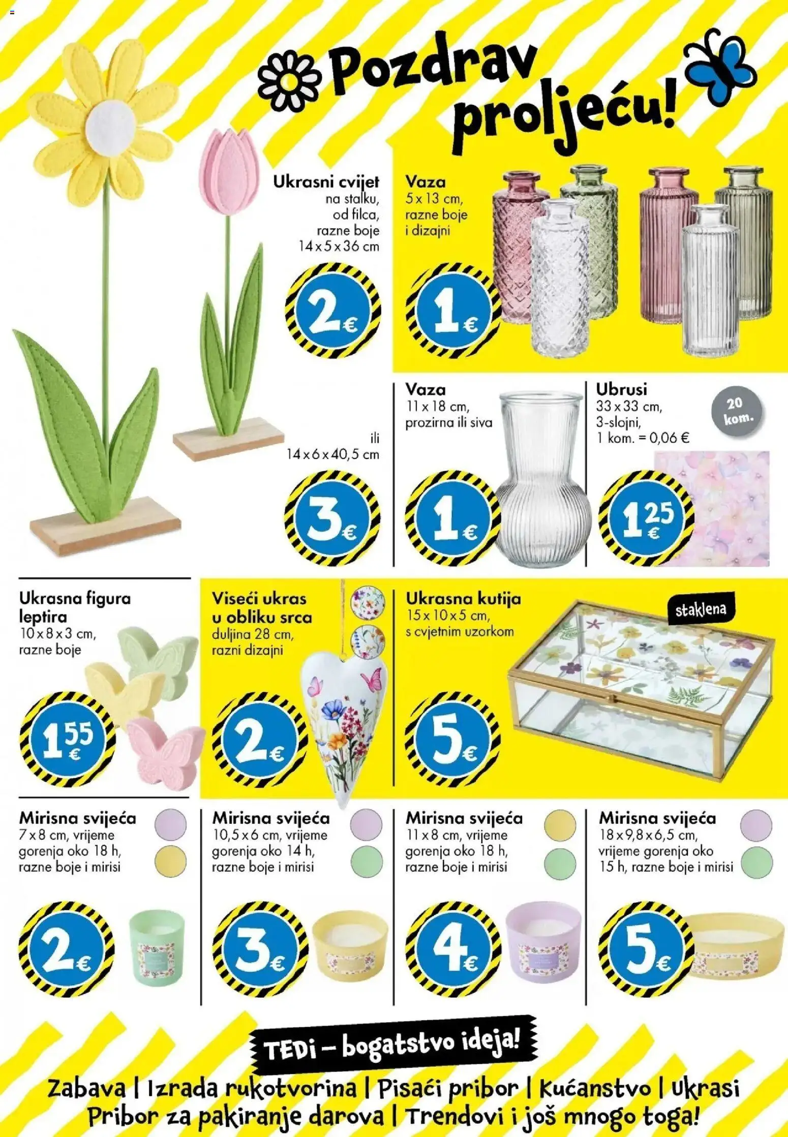 TEDi katalog | vrijedi od 18.03.2026 | Stranica: 23 | Proizvodi: Kutija, Vaza