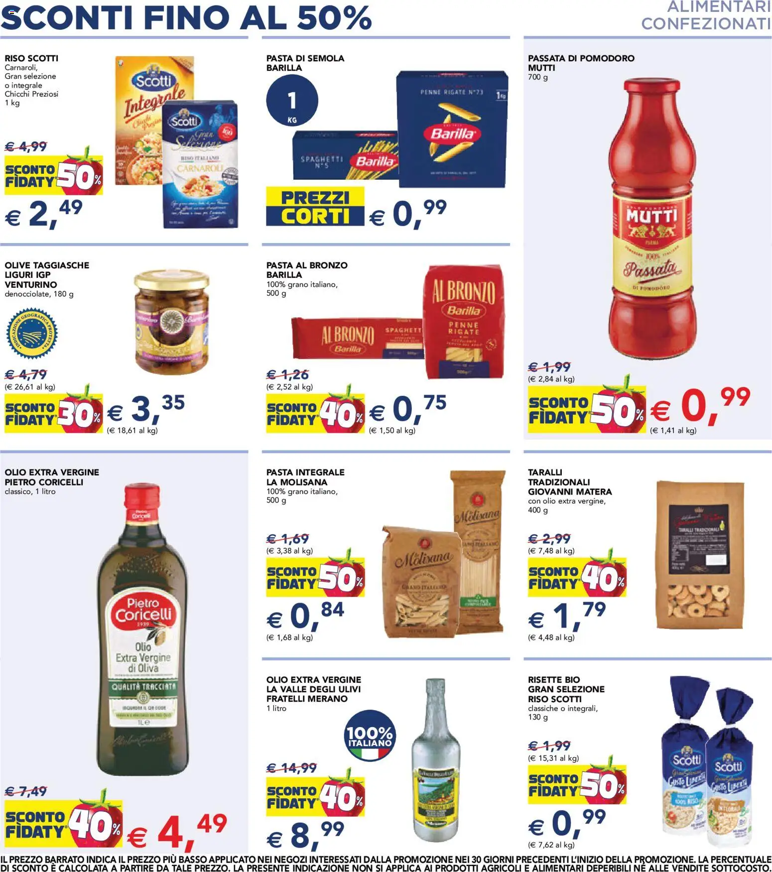 Volantino Esselunga S del 02/07/2026 | Pagina: 7 | Prodotti: Riso, Olio, Pasta, Passata di pomodoro