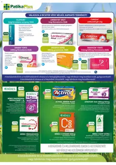 PatikaPlus akciós újság - amely érvényes a következő dátumtól: 01.06.2026 | Oldal: 4 | Termékek: Béres csepp, Multivitamin, Só