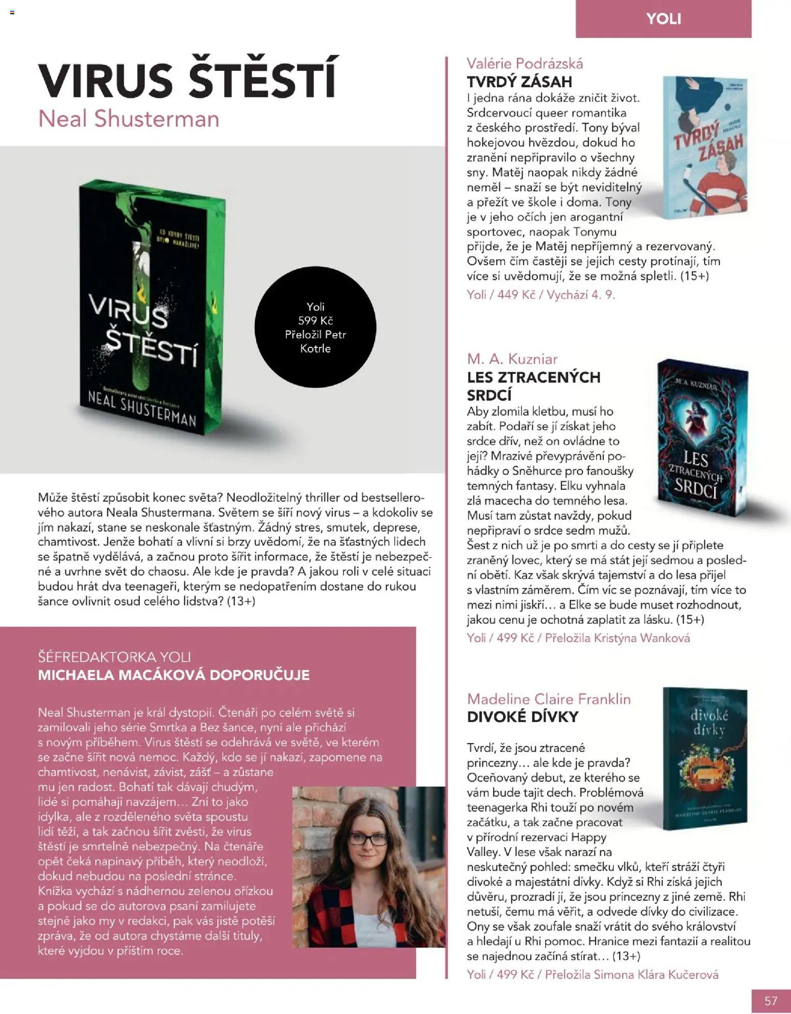 Knižní klub magazín od 01.09.2026 | Strana: 57 | Produkty: Knížka