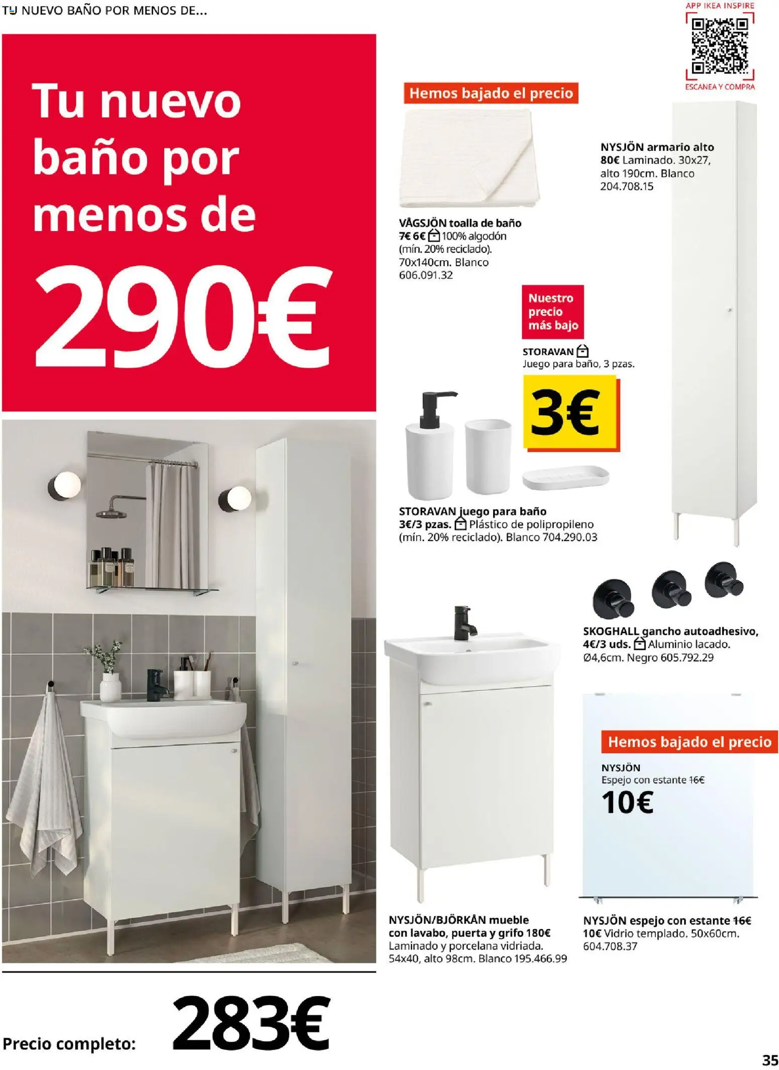 IKEA - Muebles para baño │ válido desde el 01/09/2026 | Página: 35