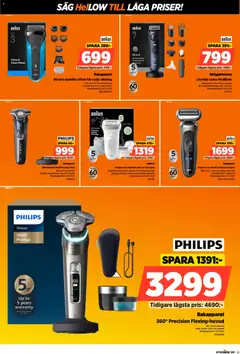 Power erbjudanden - Förhandsvisning av reklamblad från butik Power aktuell från 04.05.2026 | Sida: 61 | Produkter: Rakapparat, Epilator, Såg, Skäggtrimmer