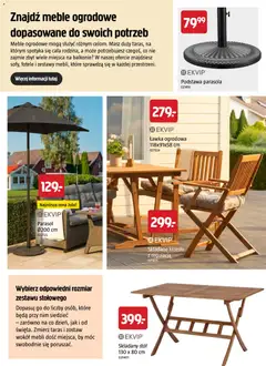 Pogląd oferty "Jula gazetka" - ważna od 13.05.2026 | Strona: 40 | Produkty: Parasol, Stół, Krzesło, Meble ogrodowe