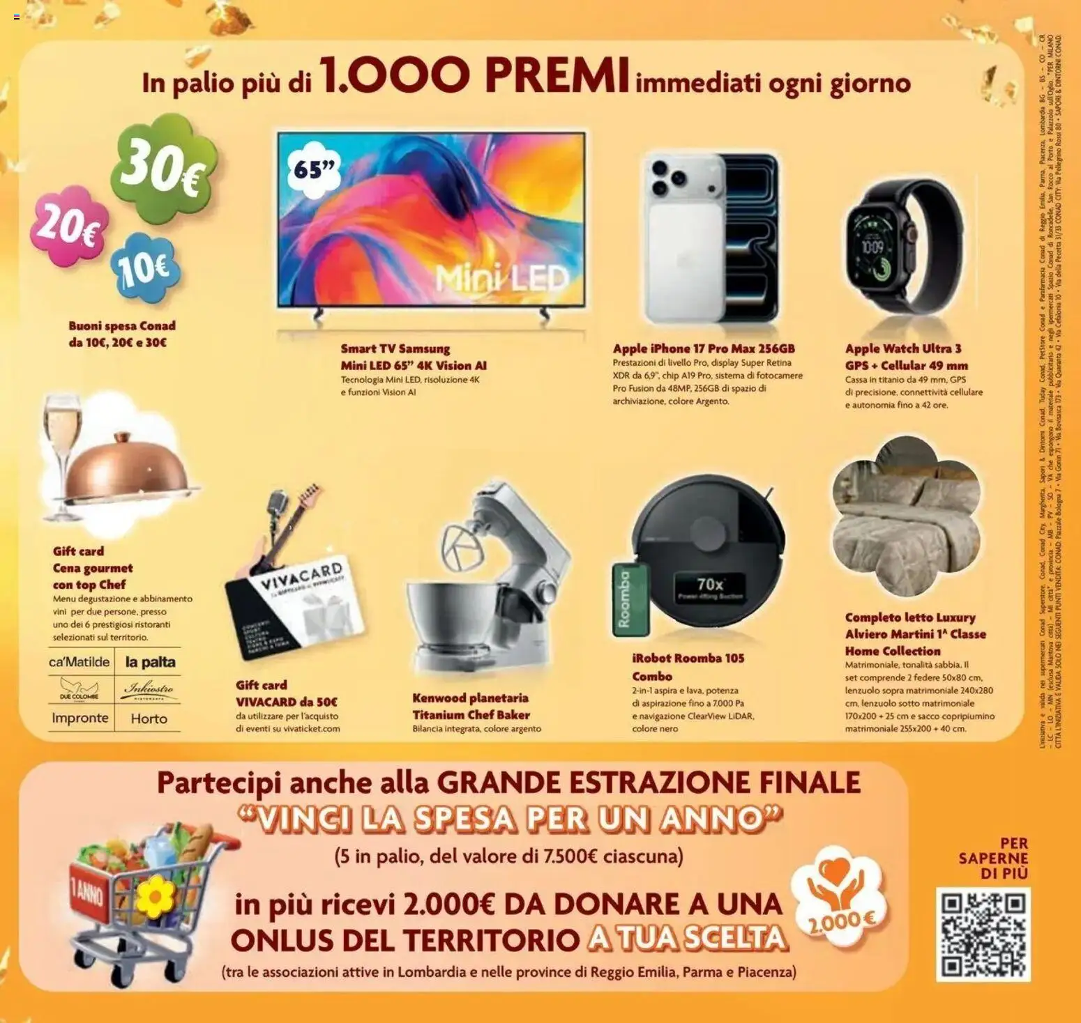 Anteprima volantino Conad dal 21/10/2026 prossima settimana | Pagina: 5 | Prodotti: Top, Mixer, Navigazione, Apple Watch
