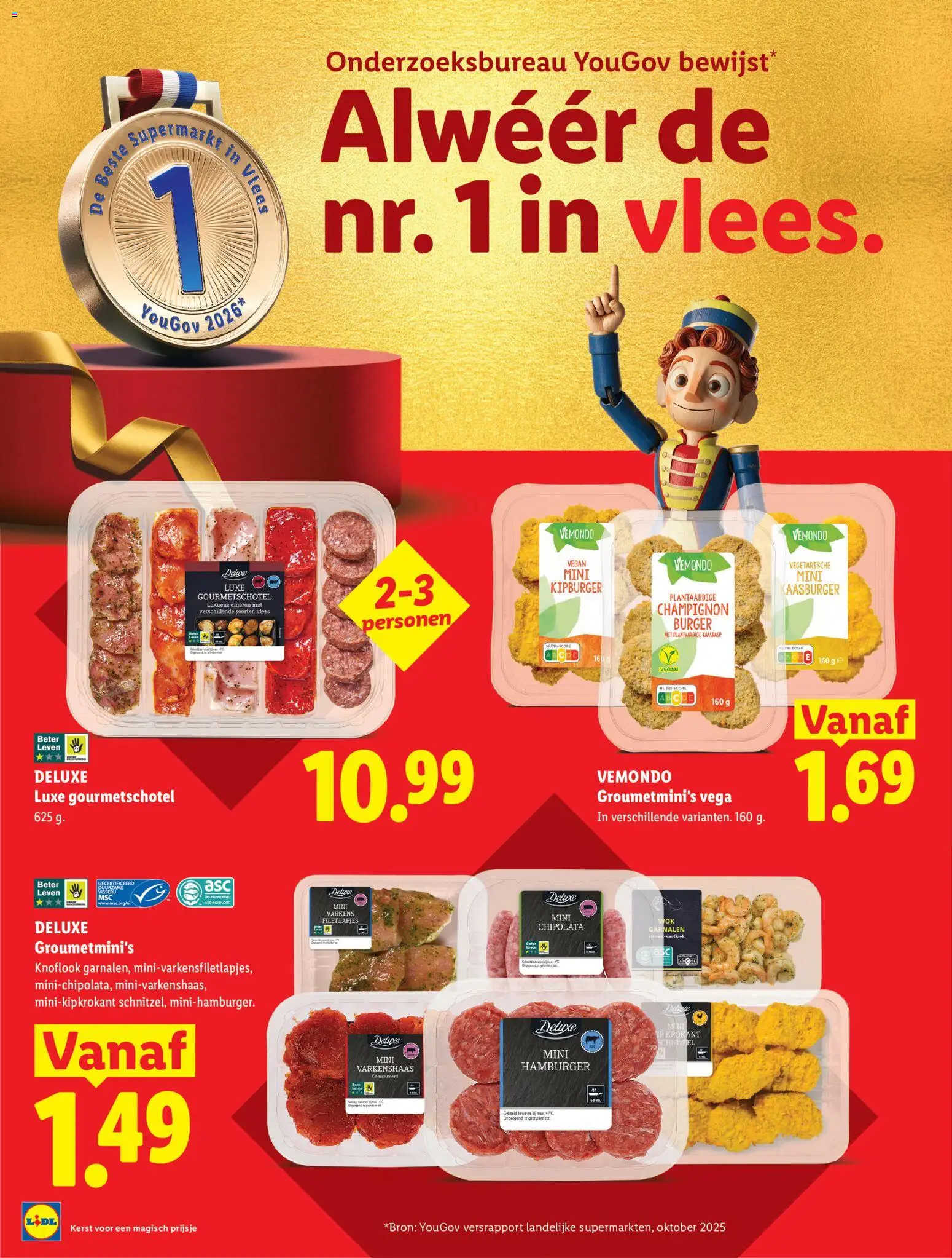 {H1} | Pagina: 12 | Producten: Champignon, Vlees, Schnitzel, Varkenshaas