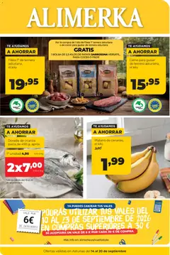 Vista previa Alimerka folleto válido desde el 14/09/2026